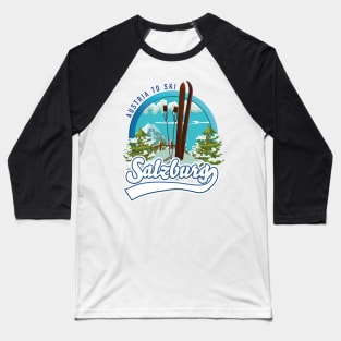 Salzburg Austria to ski Baseball T-Shirt